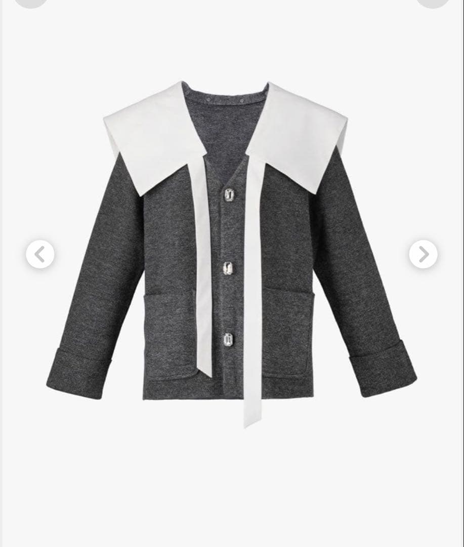 トップス Bibiy. PENELOPE COLLAR KNIT