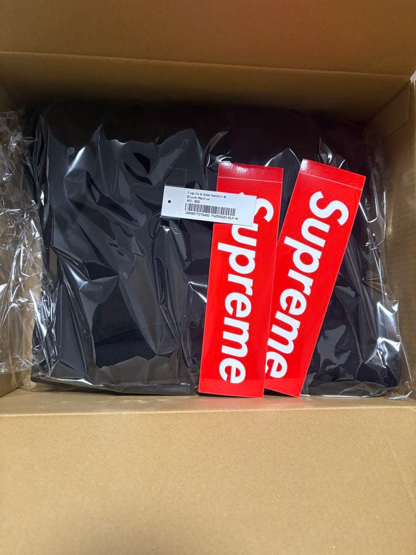 トップス S Logo Zip Up Hooded Sweatshirt