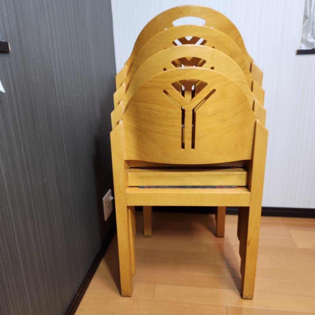 【希少】BAUHAUS THONET postmodern ヴィンテージ 4脚