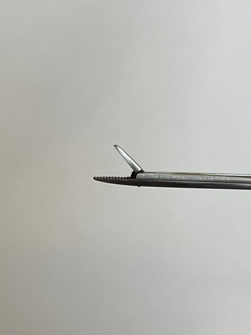 【一般医療機器】永島医科　極小麦粒鉗子　直