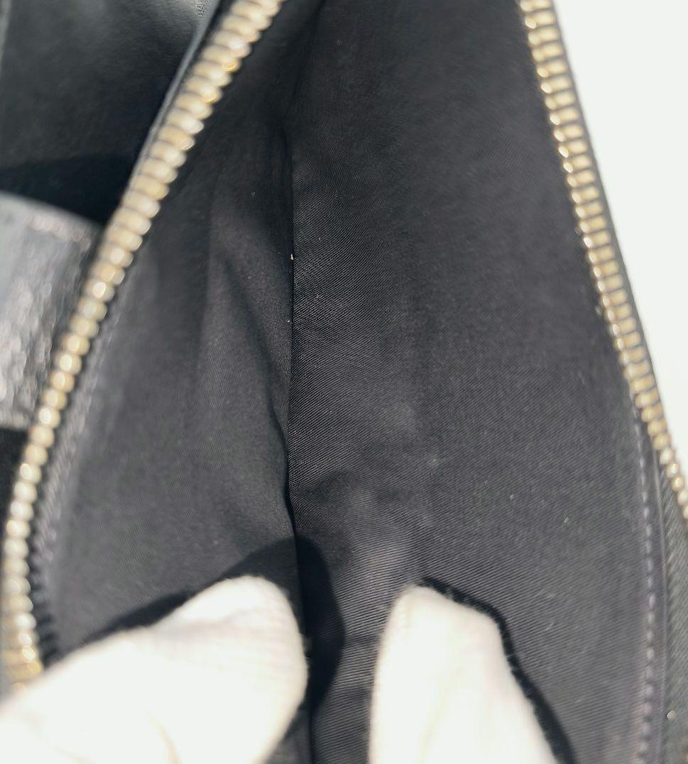 【美品 高級◎】イルビゾンテ 長財布 ラウンドジップ 本革 イタリア製 黒 袋付