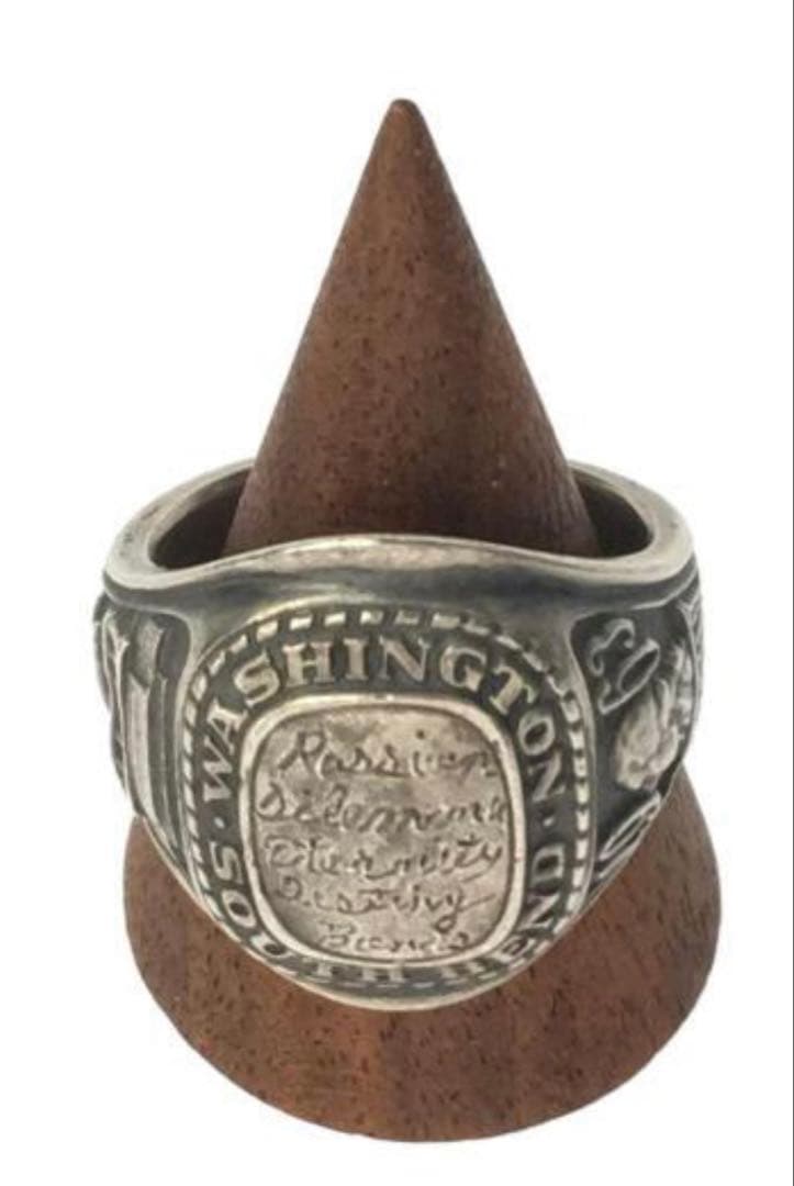 カレッジリング　21号　年代不明　925刻印なし