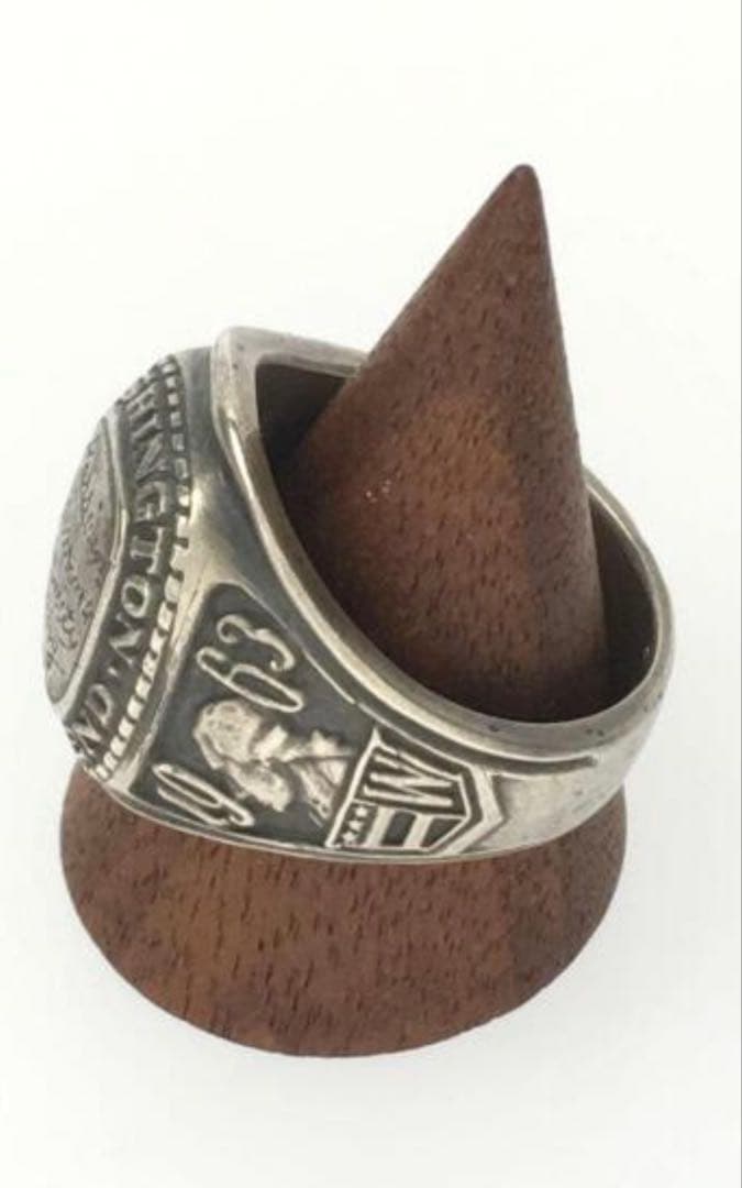 カレッジリング　21号　年代不明　925刻印なし