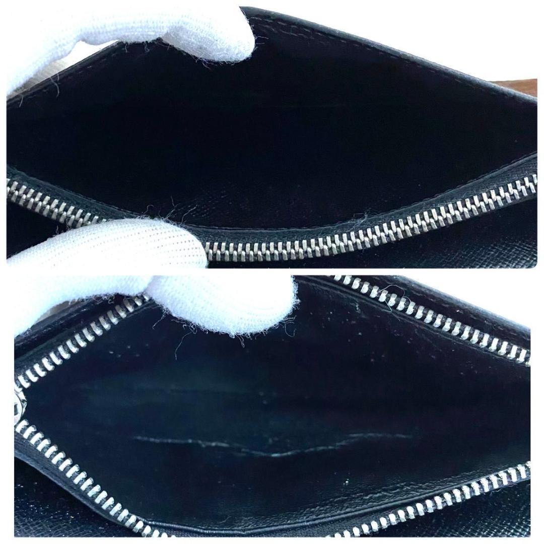 ルイ ヴィトン◎ポルトフォイユ ブラザ エピ ノワール 長財布 二つ折り 黒