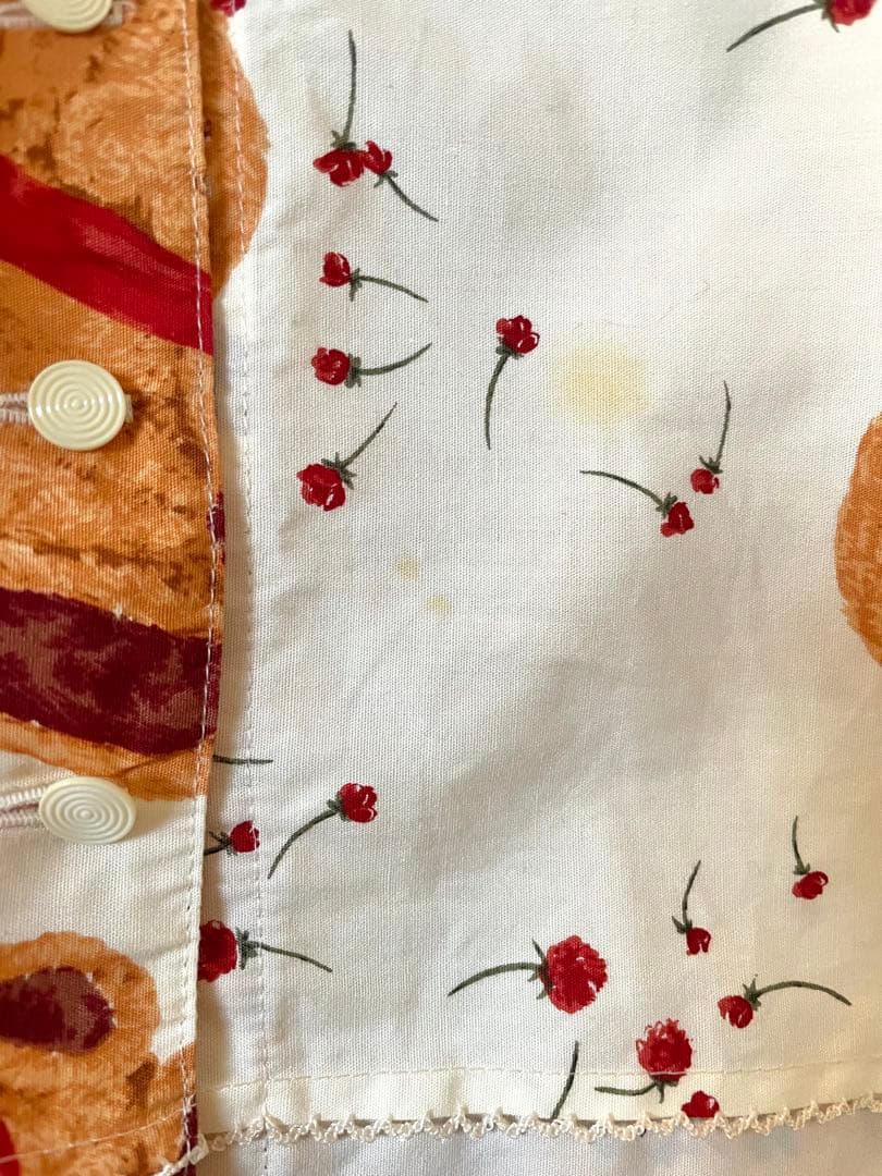 い*ご様 ワンダフルワールド　親子熊　前あきスカート　キナリ