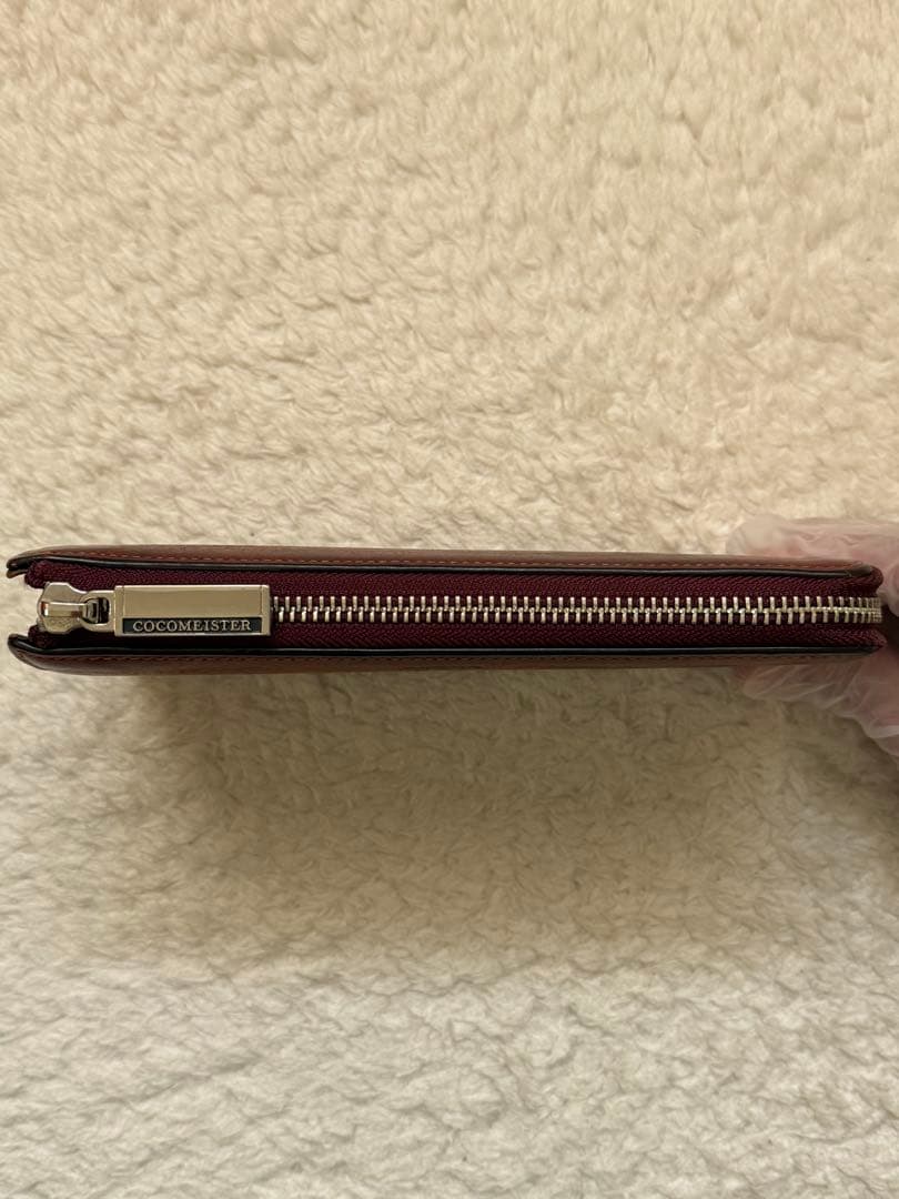 【美品】 ココマイスター 長財布 ペテルギウス プロキオンウォレット レッド