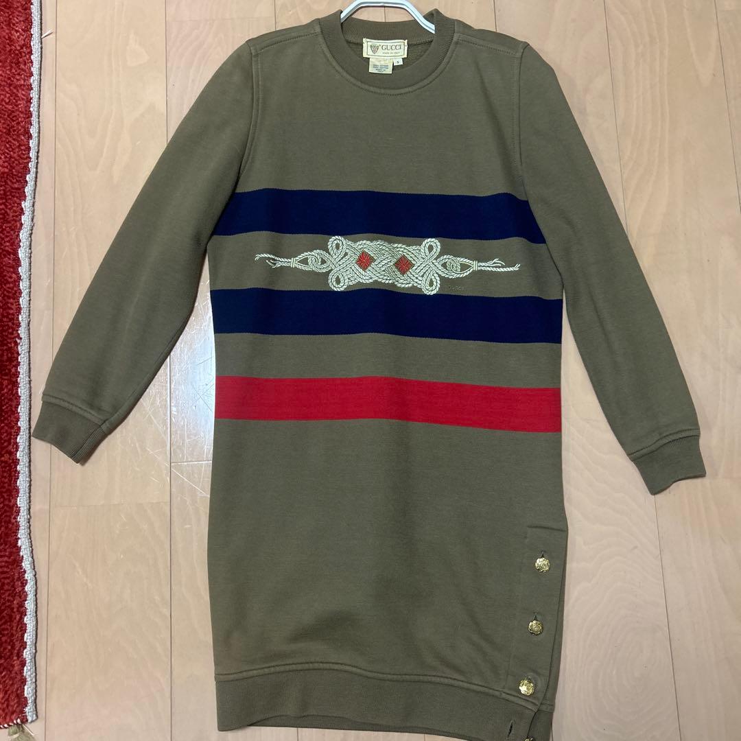 GUCCI ストライプワンピース Sサイズ