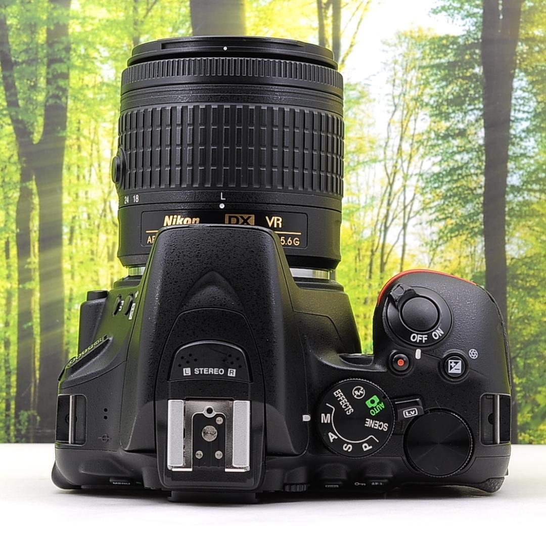 スマホ転送機能付☆ニコン D5600☆シリーズ最新&新型レンズセット