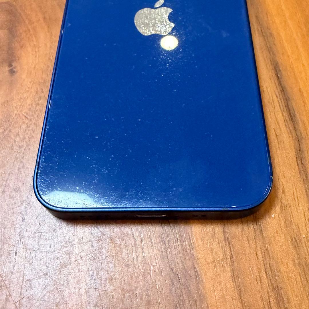 う*）様 Apple iPhone 12 mini ブルー64GB カバー　純正