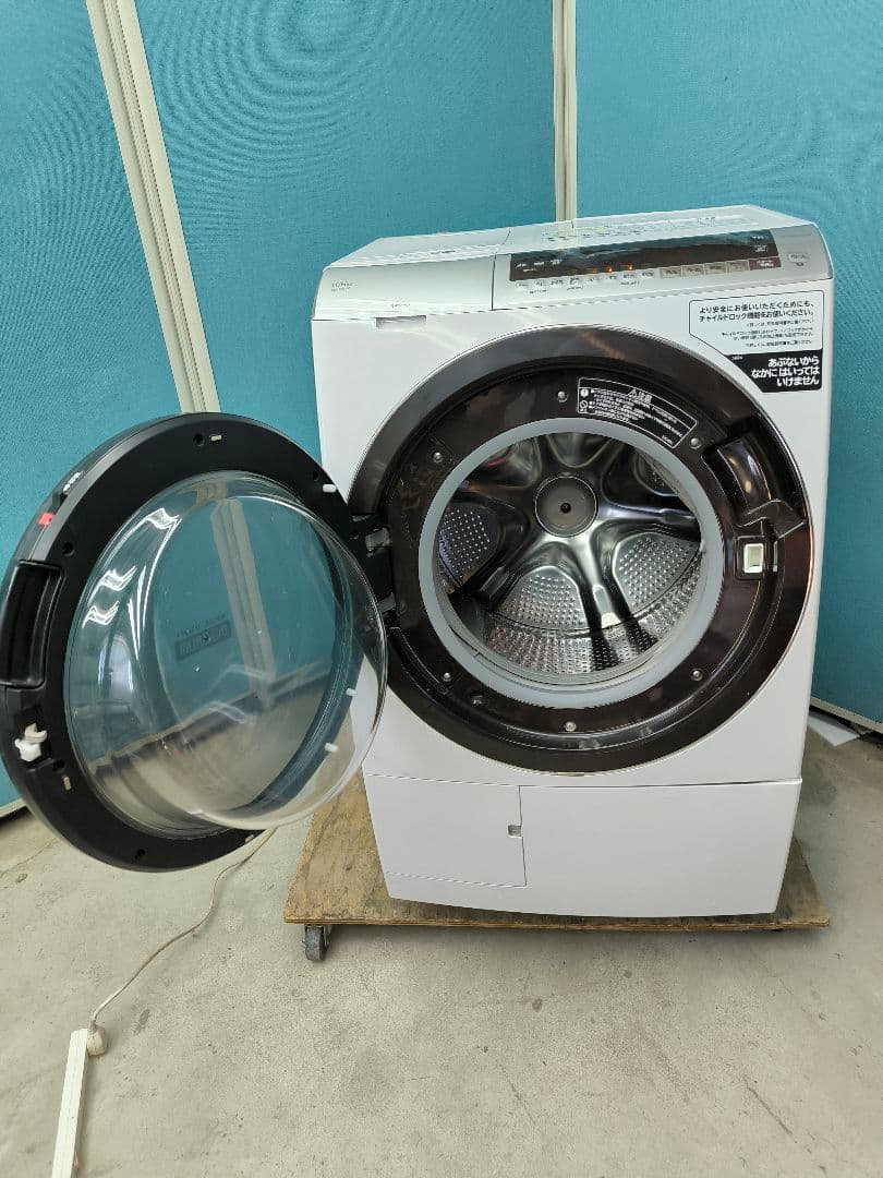 20年製　日立ドラム式洗濯乾燥機11K/6K　洗剤自動投入BD-SX110ER