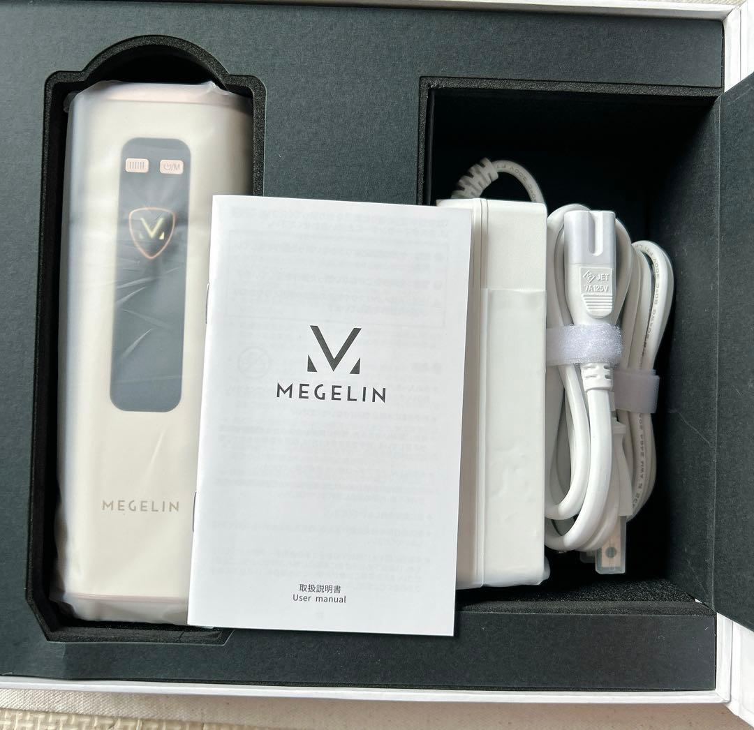 ★脱毛器 メンズ ホワイト VIO対応 最大出力21J 家庭用 サングラス付き