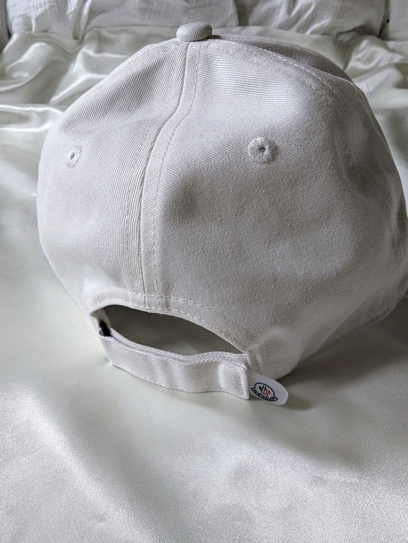 【新品正規品】 MONCLER KIDS ロゴパッチ ベースボール キャップ