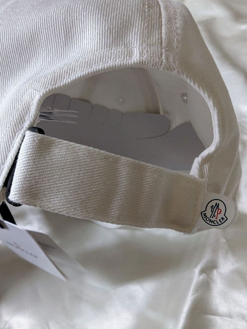 【新品正規品】 MONCLER KIDS ロゴパッチ ベースボール キャップ