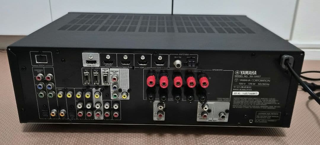 【送料無料】YAMAHA AVアンプ RX-V467