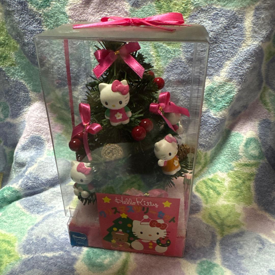 ハローキティ　クリスマス　リース　4点セット