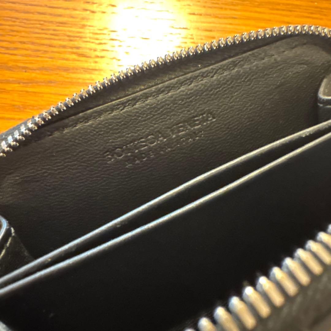 ボッテガヴェネタ　アリゲーター　クロコ　ケース　黒