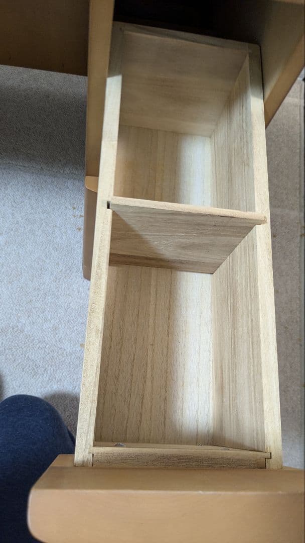 【大塚家具】ドレッサー鏡台　カバ材