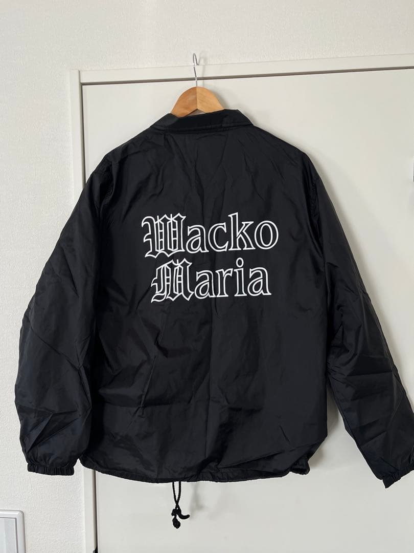 美品　WACKO MARIA ワコマリア コーチジャケット 黒 L