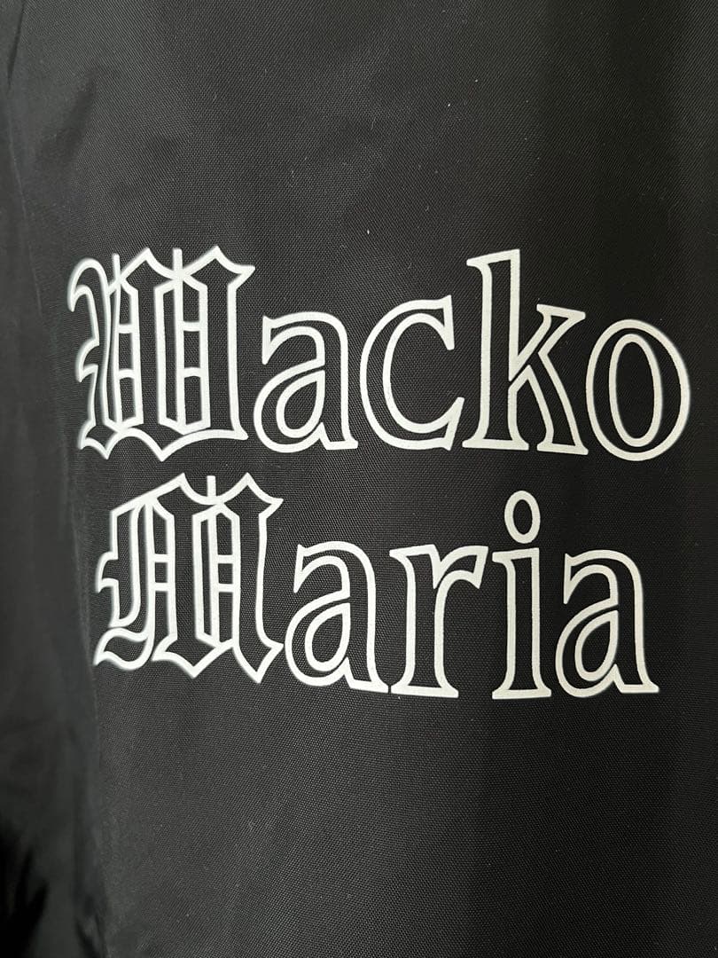 美品　WACKO MARIA ワコマリア コーチジャケット 黒 L