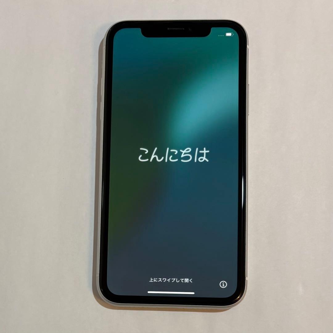 Apple iPhoneXR 本体 64GB ホワイト SIMロックなし