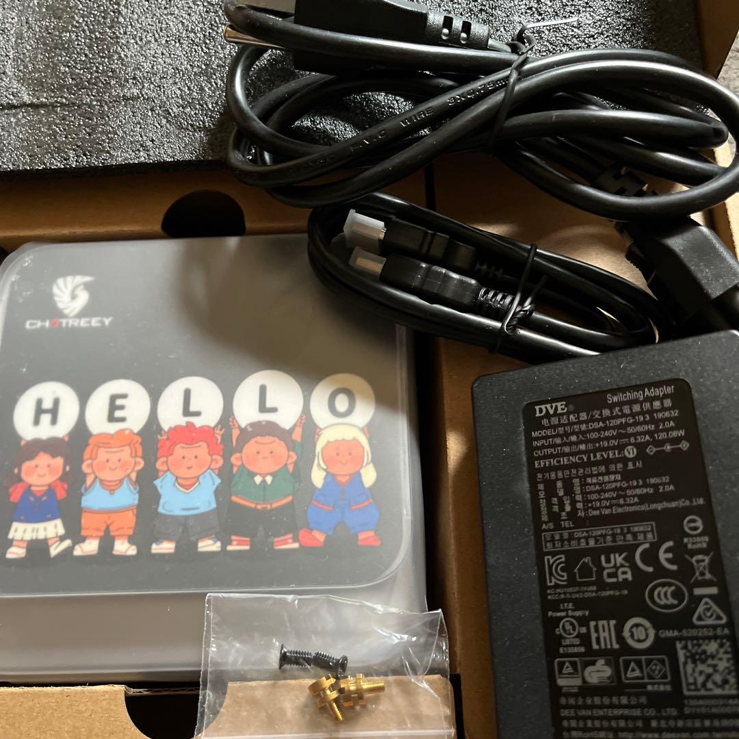 ミニPC Ryzen7 7735HS 8コア/16スレッド 最大4.75GHz