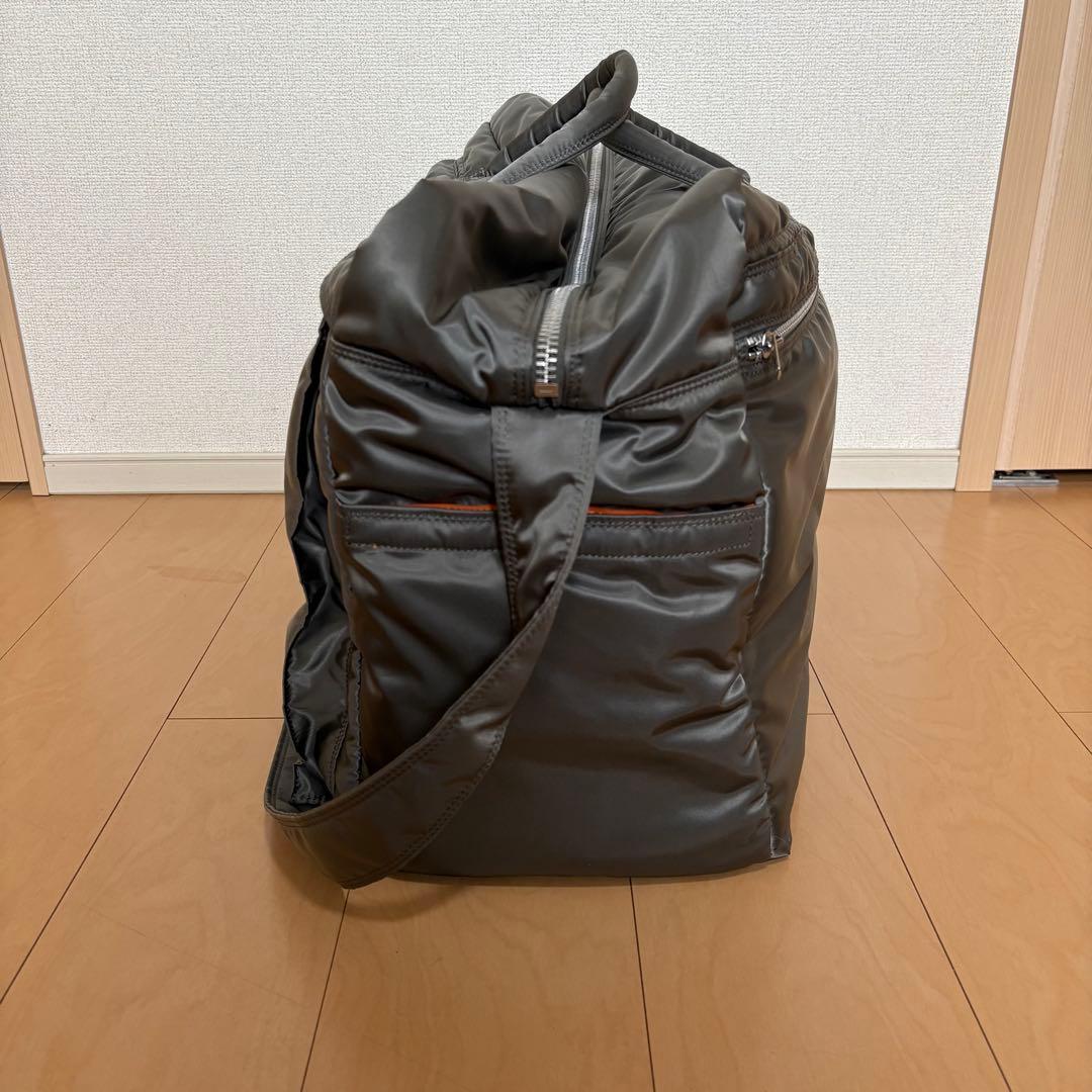 PORTER 吉田カバン　ボストンバッグ　旅行バッグ　タンカー　グレー　特大