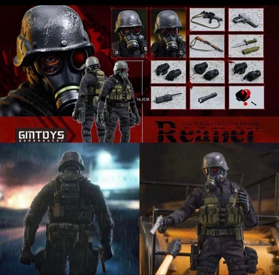 【バイオハザード】ハンク 1/12 フィギュア