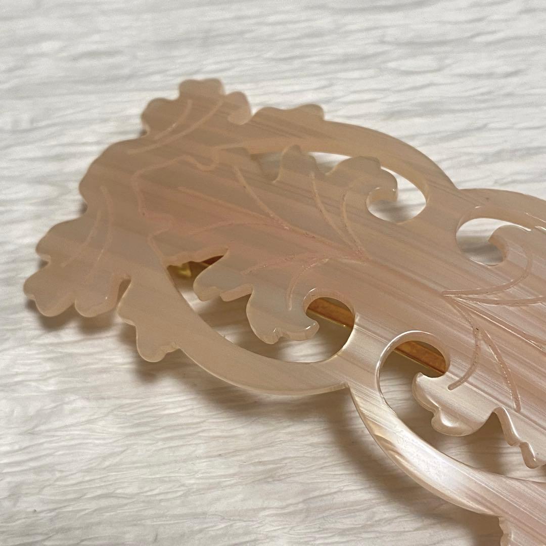 アレクサンドルドゥパリ　バレッタ　ピンク　桜色