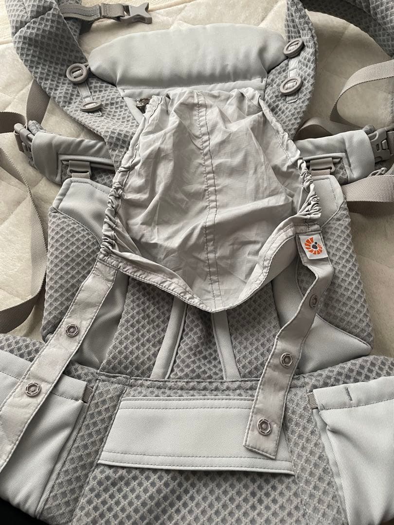 エルゴ　オムニブリーズ　ケープ　ヘッドカバー　よだれカバー　セット