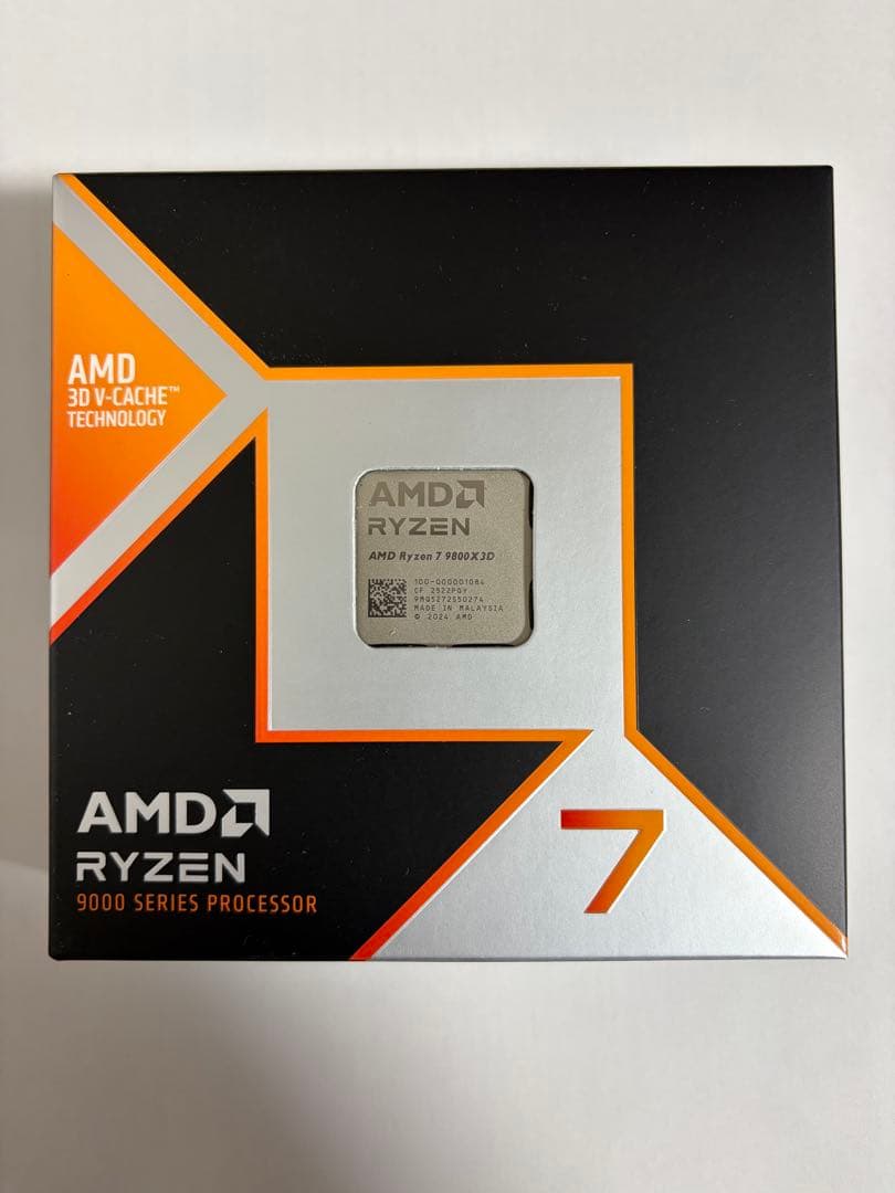 【新品未開封】　Ryzen 7 9800X3D