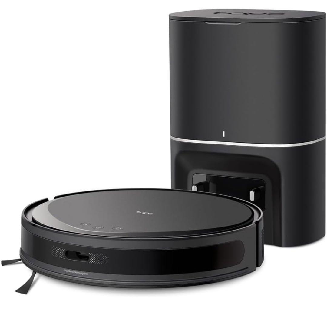 ス*ラ様 新品、未使用■Tapo 薄型ロボット掃除機&自動ゴミ収集機