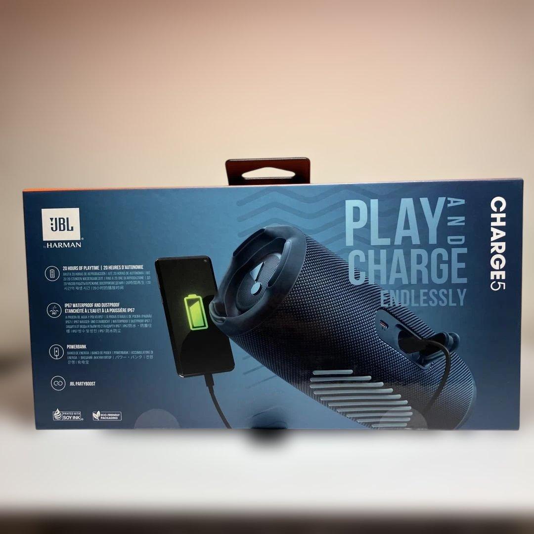 新品未開封　JBL Charge 5 ブルー