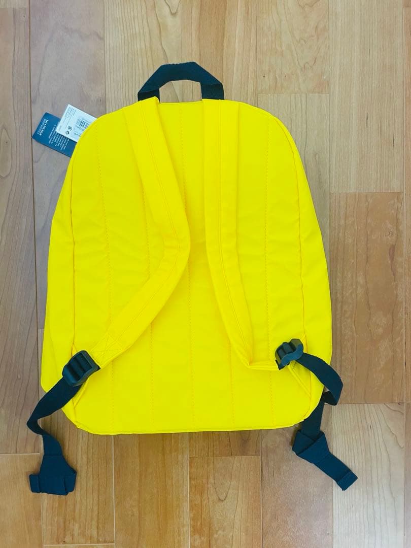 ✳︎新品未使用✳︎プチバトー　リフレクターた付きロゴリュック　イエロー