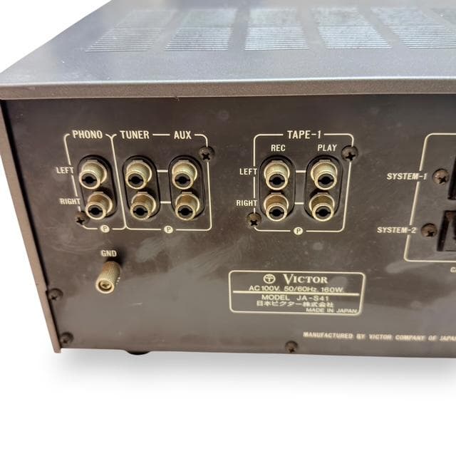 ★ビクター Victor JA-S41 プリメインアンプ 通電確認済☆