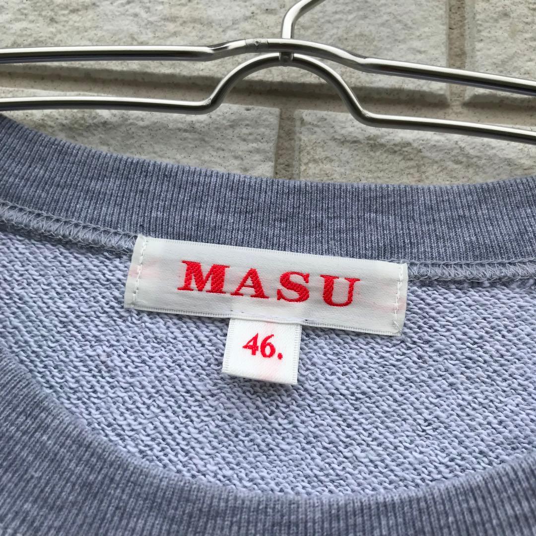 エムエーエスユー　MASU　スウェット　46　グレー