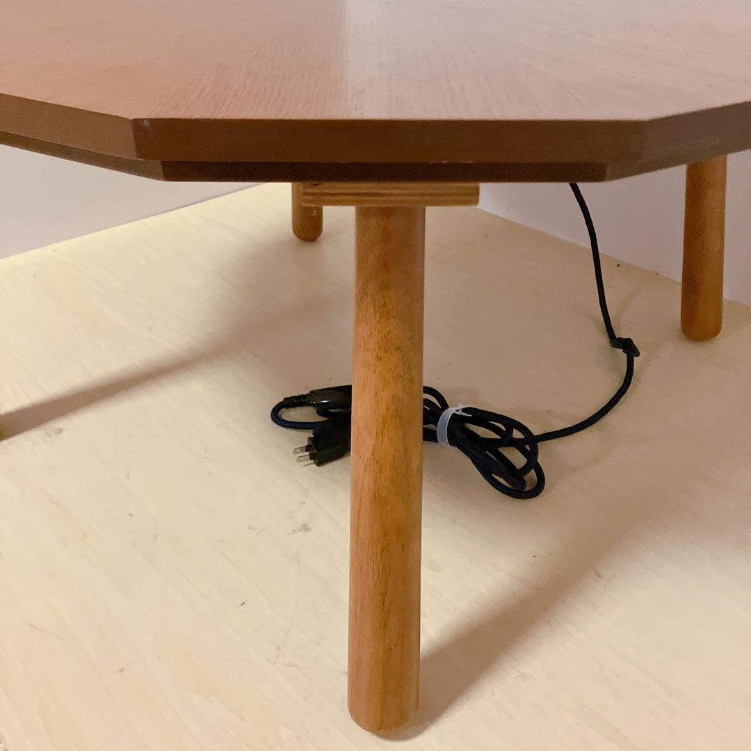 東谷　多角形　12角形　こたつテーブル　ローテーブル　木製テーブル　80cm