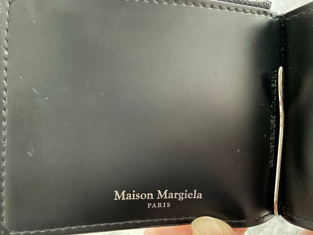 メゾンマルジェラ マネークリップ 財布 2つ折り Maison Margiela