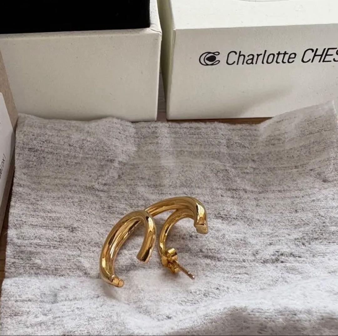 新品 シャルロット シェネ 片耳（右用 ）3連ピアス