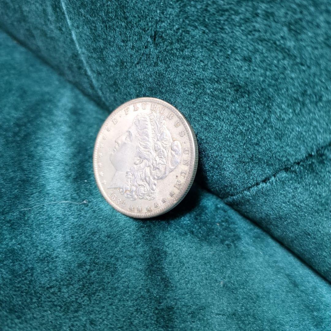 【モルガン ダラー】1884年　アメリカ　銀貨