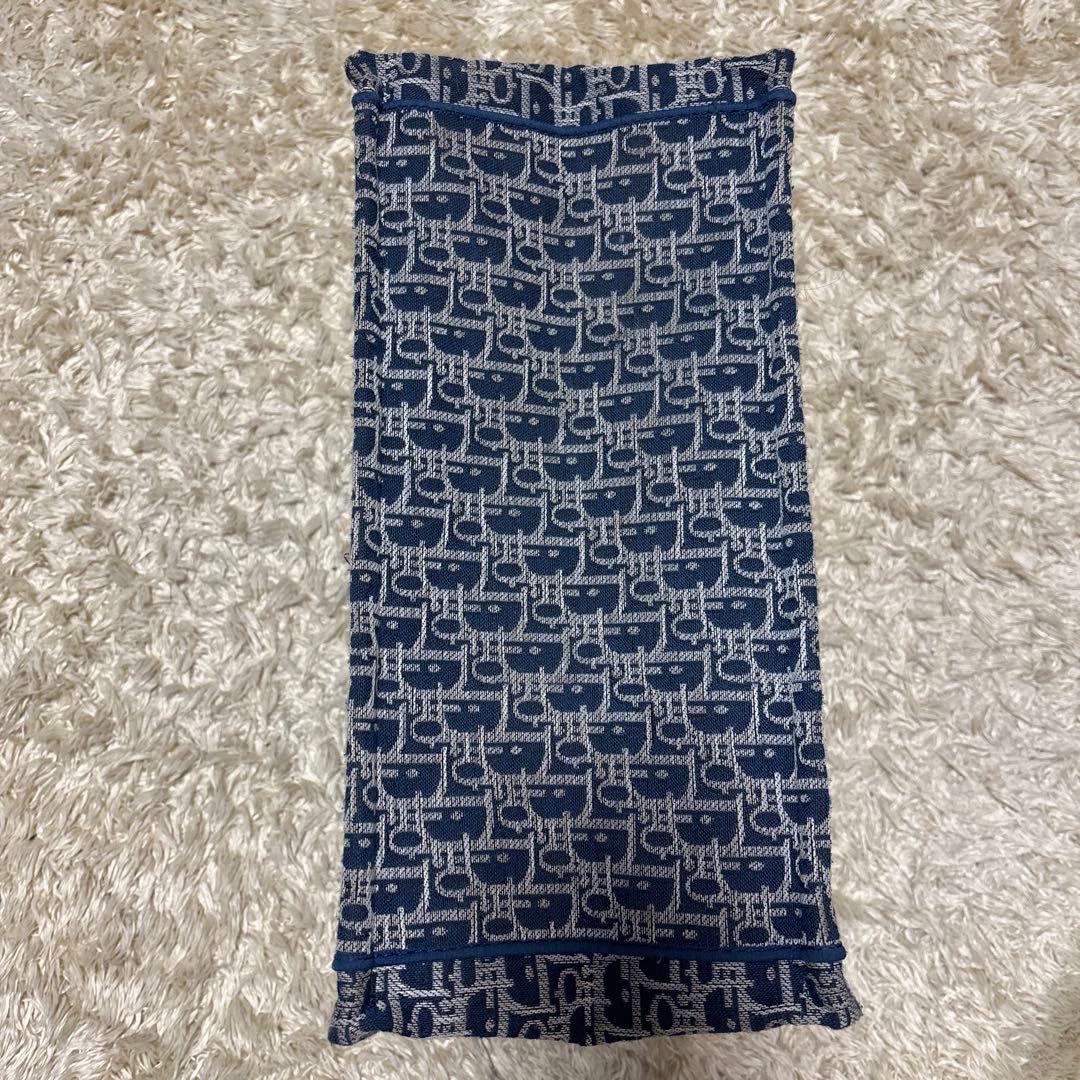 CHRISTIAN DIOR エコバッグ ネイビー