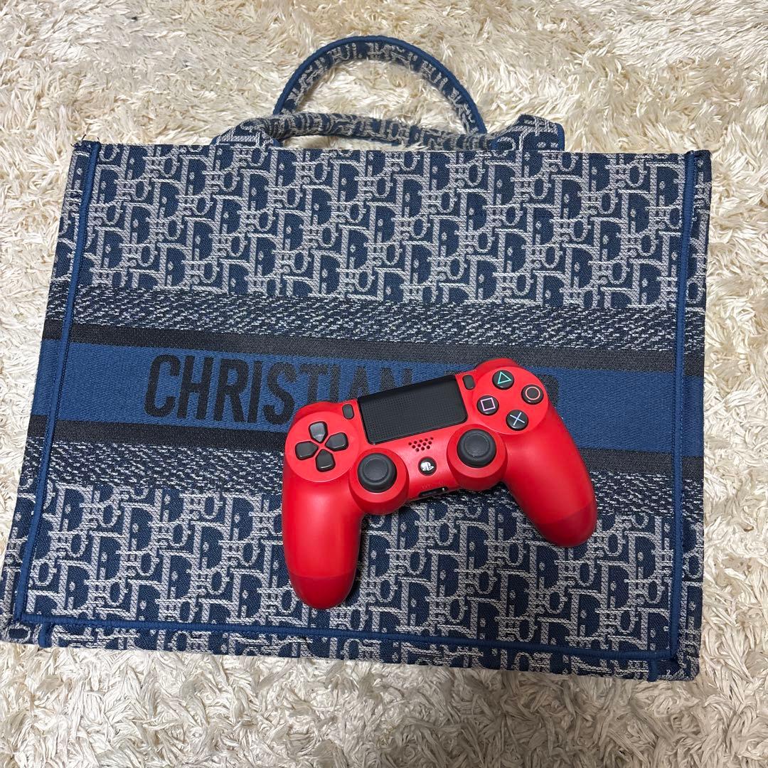 CHRISTIAN DIOR エコバッグ ネイビー