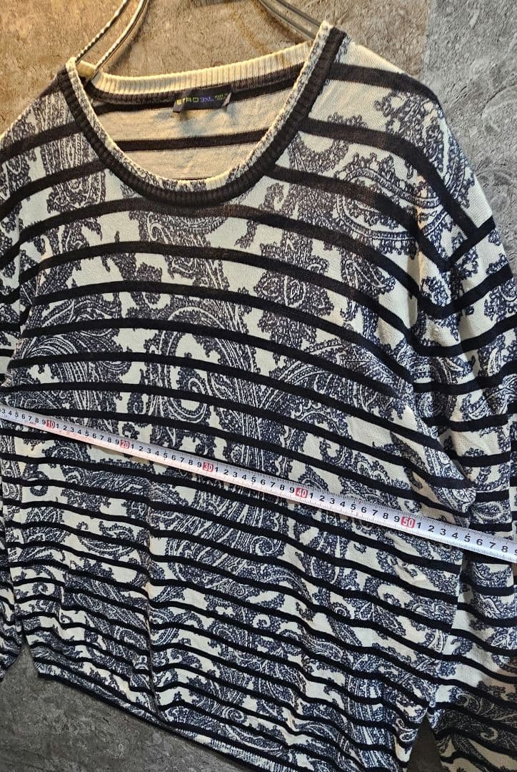 【極美品】 ETRO エトロ イタリア製 ペイズリー柄 長袖シャツ 3XL日本L