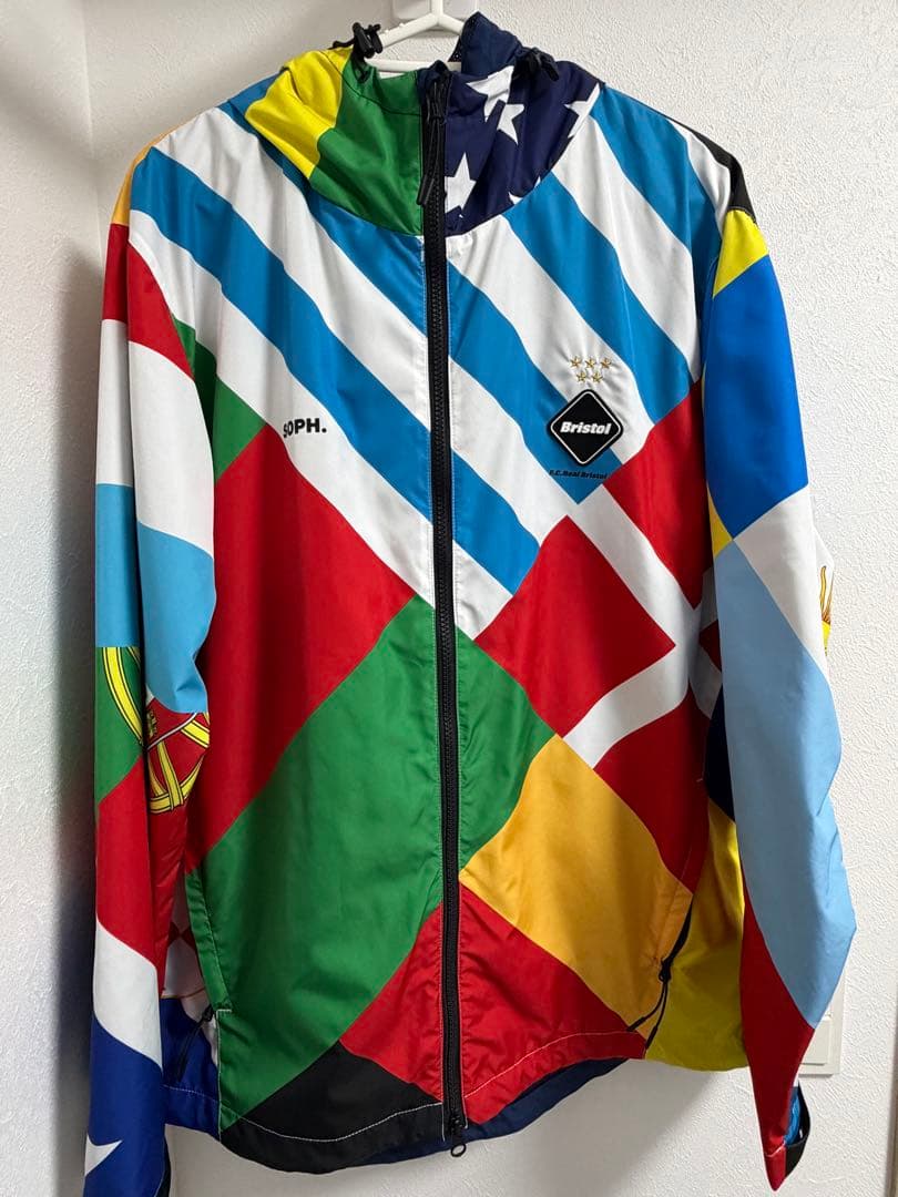 ジャケット・アウター FCRB FLAG PATTERN PRACTICE JACKET