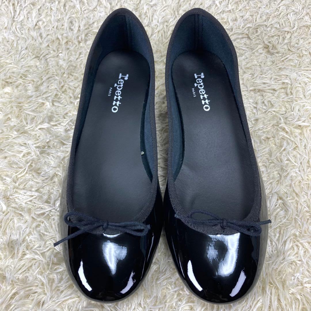 『未使用級』repetto レペット カミーユ パンプス リボン　ブラック　38