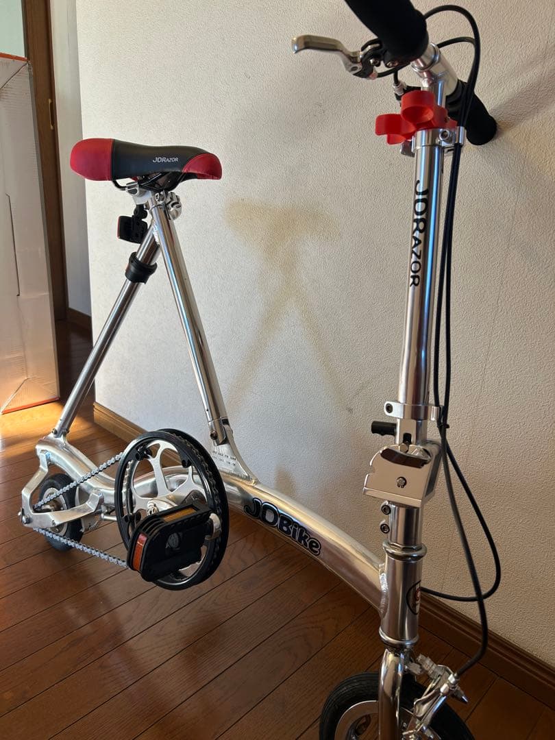 軽量アルミフレーム折りたたみ自転車