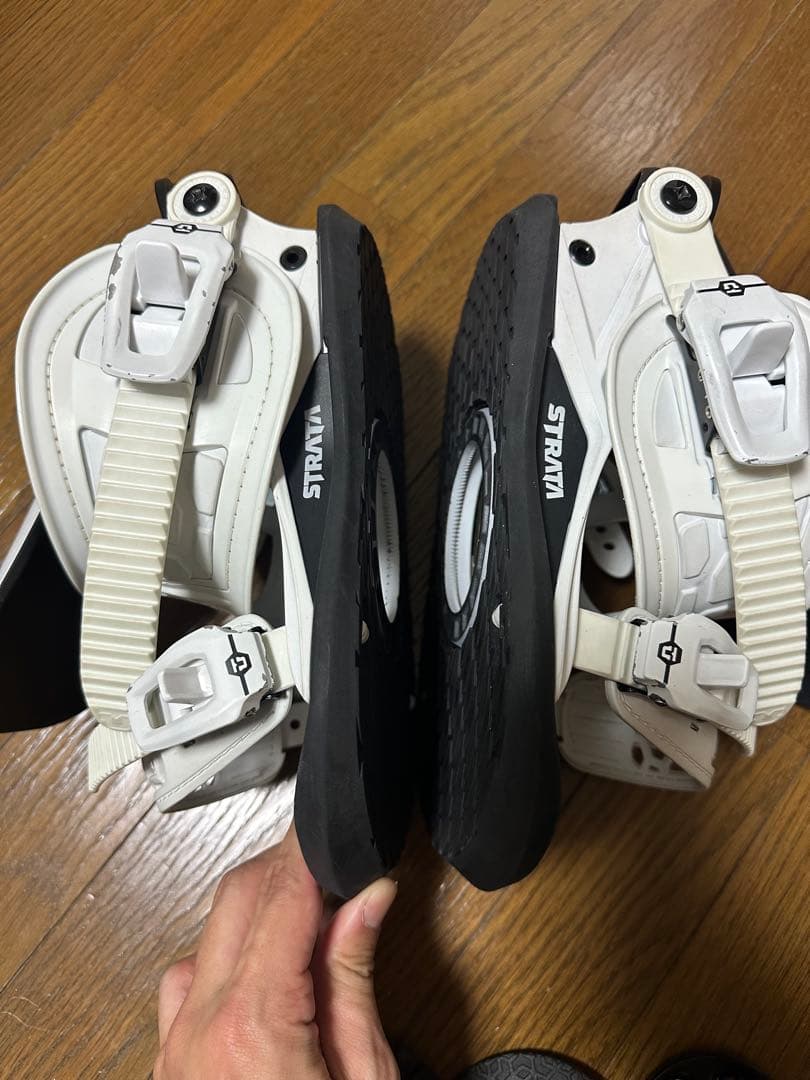 Union Strata ビンディング ホワイト/ブラック