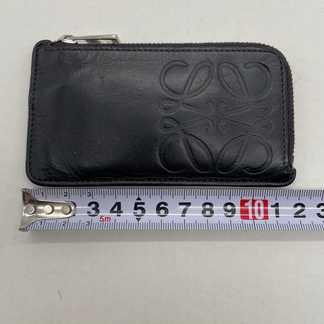 ロエベ　ケース　小銭入れ　アナグラム　レザー