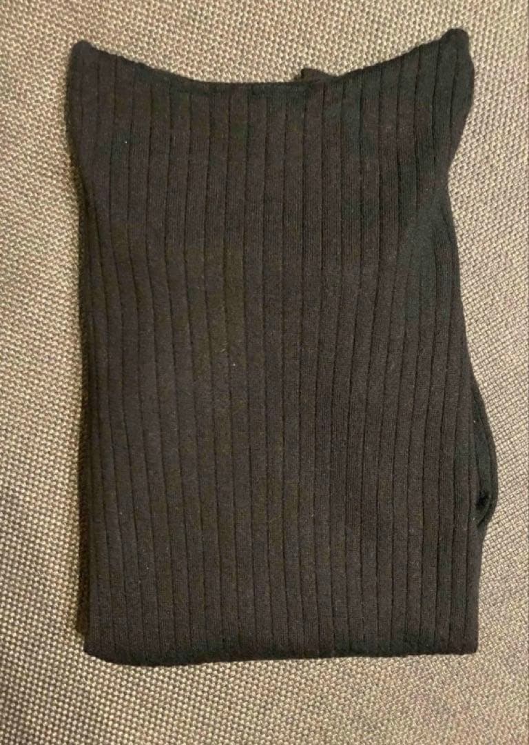 Drawer ドゥロワー 18G カシミヤシルクリブタートルニット