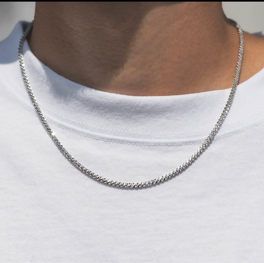 アヴァランチ　ネックレス シルバー　40cm
