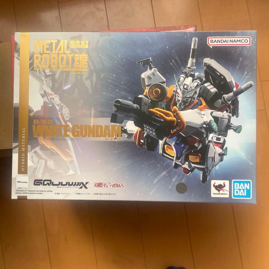 バンダイ L ROBOT 魂 白いガンダム